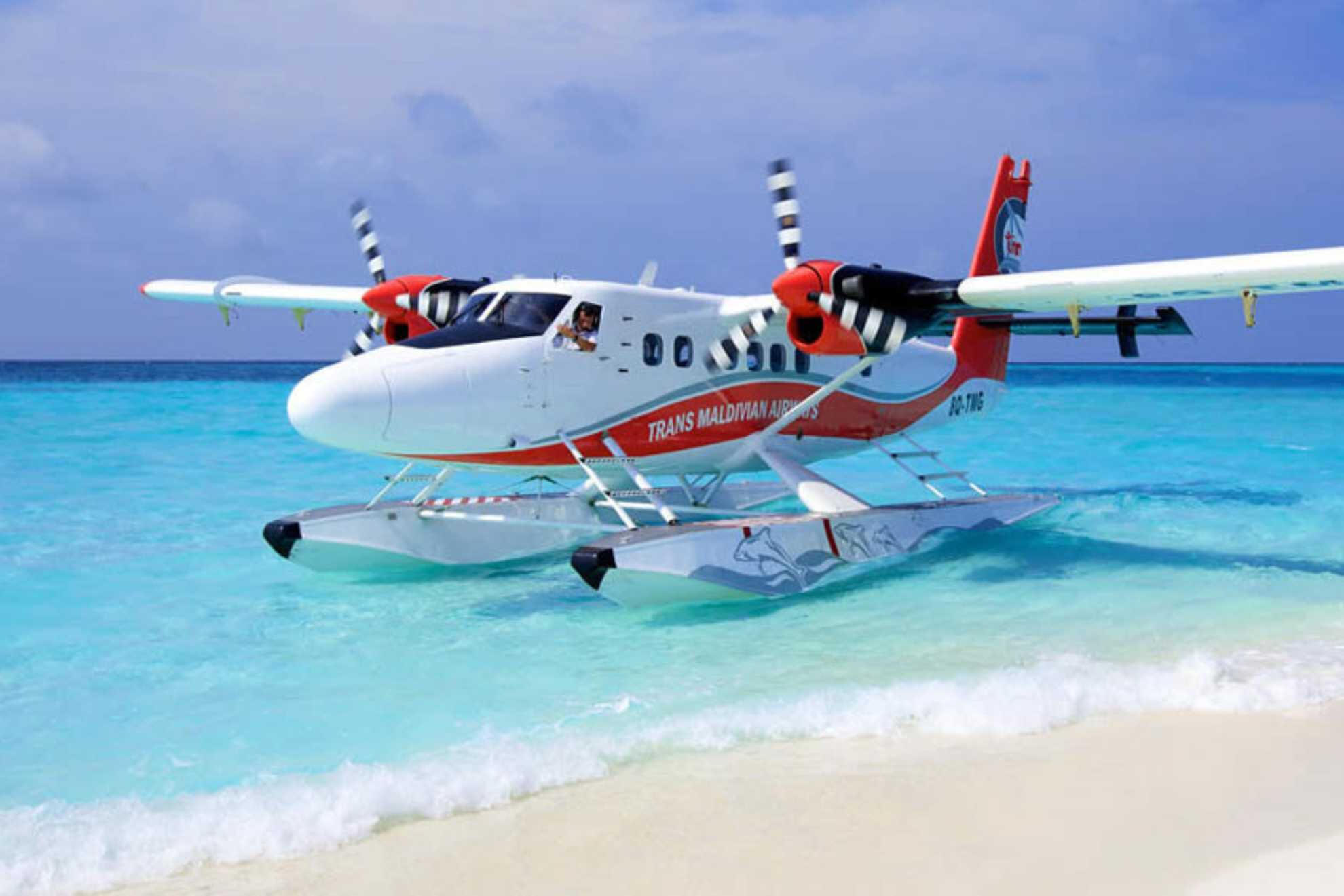 Kudafari Beach House – Transfer per Wasserflieger