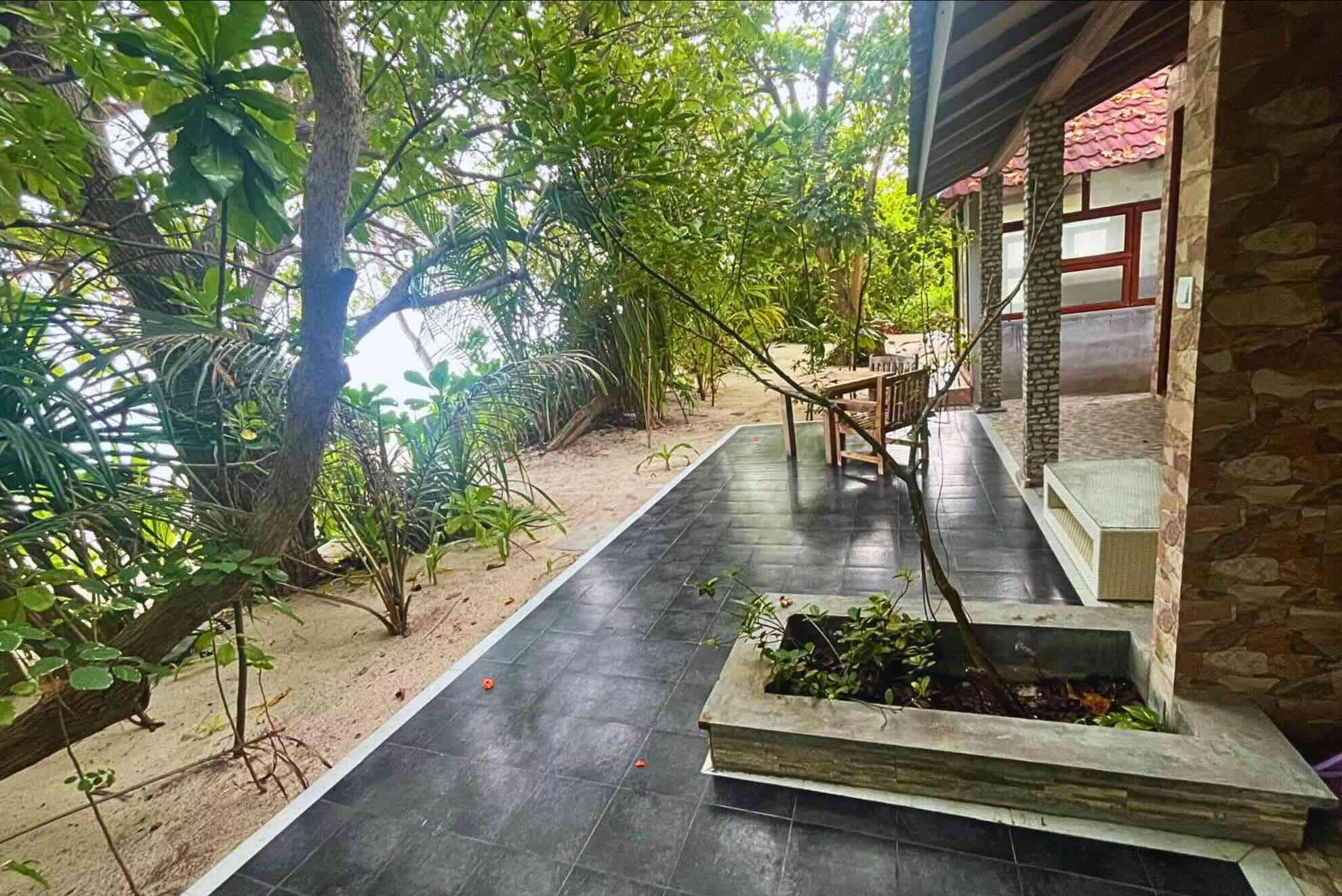 Kudafari Beach House – Terrase mit Meerblick