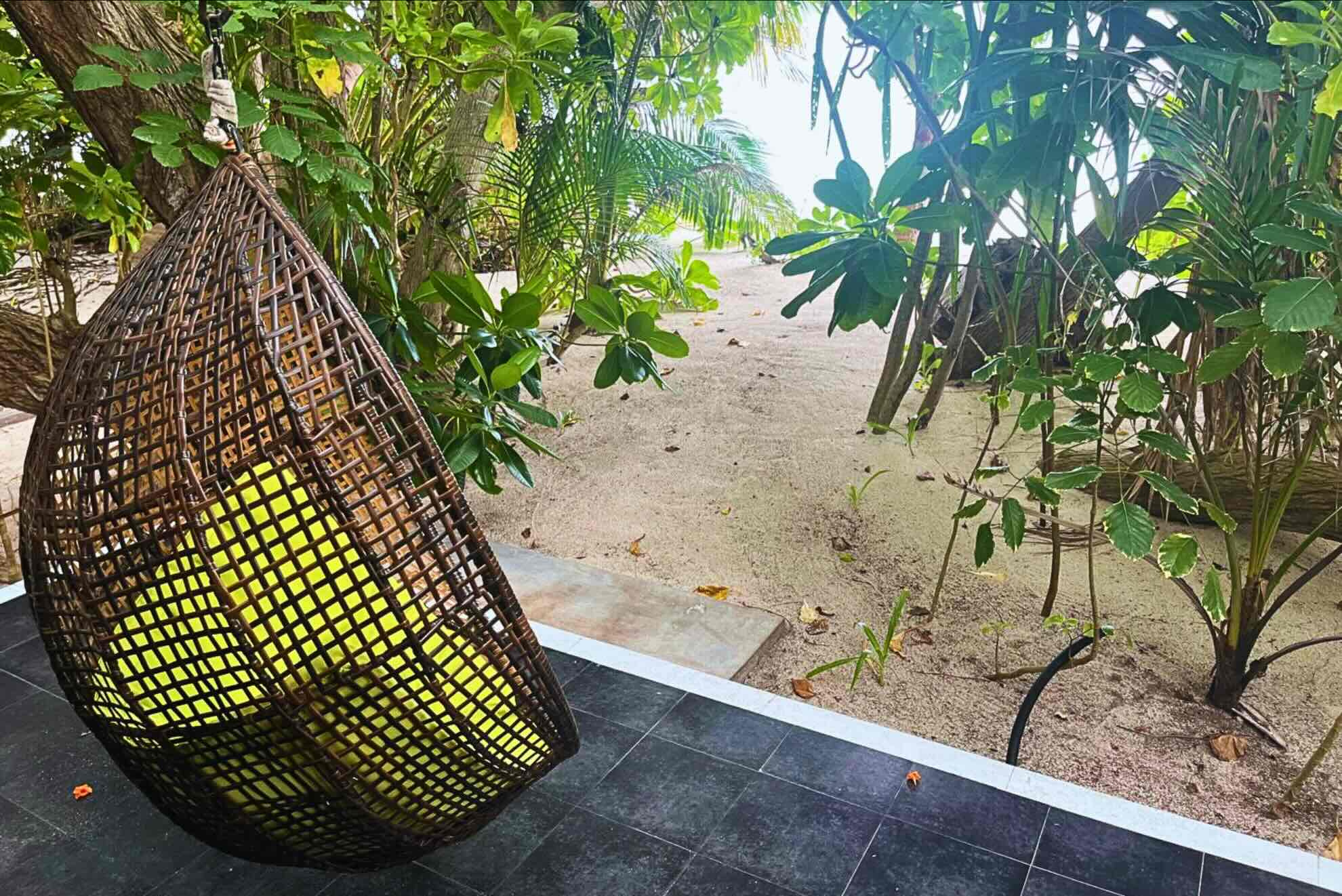 Kudafari Beach House – Terrasse mit Meerblick